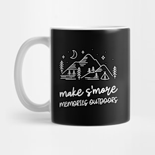 make s'more memories outdoors Mug